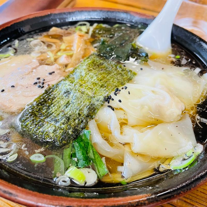 ワンタンメン(手もみらーめん十八番 羽生店)