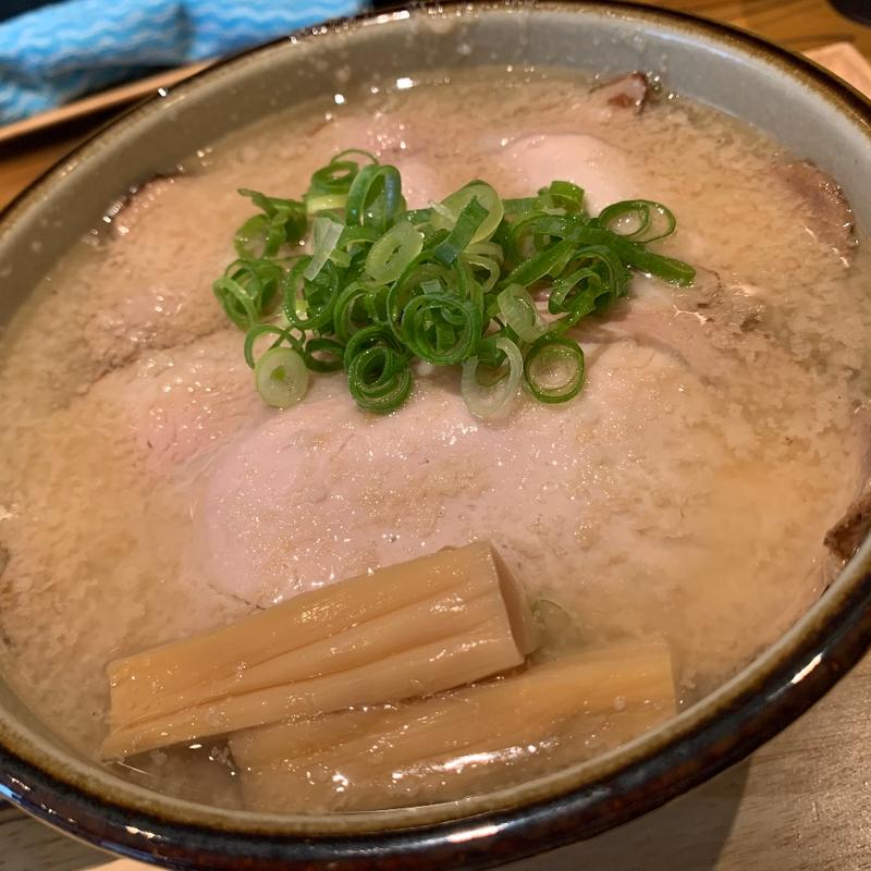 白煮干中華 大盛 #背脂トッピング(煮干中華 燧〜hiuti〜)