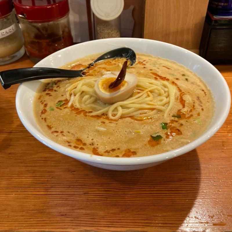 濃厚坦々麺(横浜家系ラーメン 檜家 町屋店)