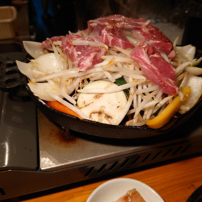 ジンギスカン(肉のラク )