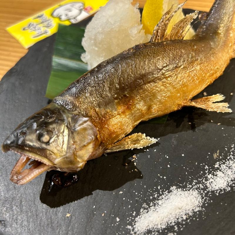 鮎のじっくり焼(おじいちゃんと呼ばないで )