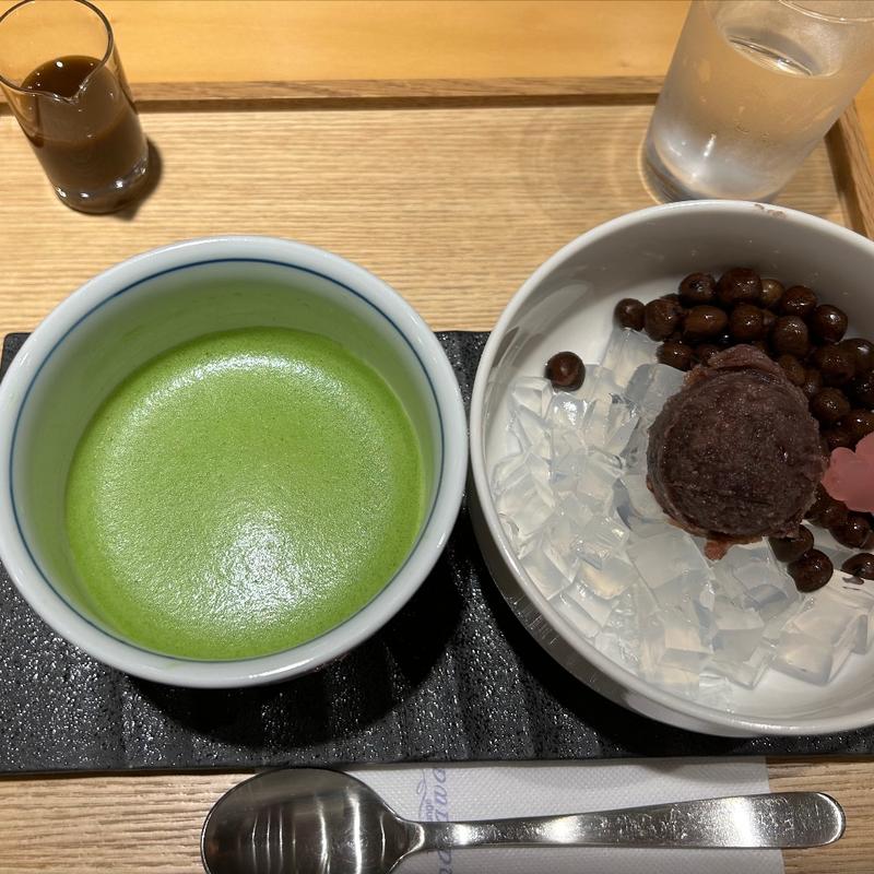 元祖あんみつ(茶処 青葉並木 玉澤)