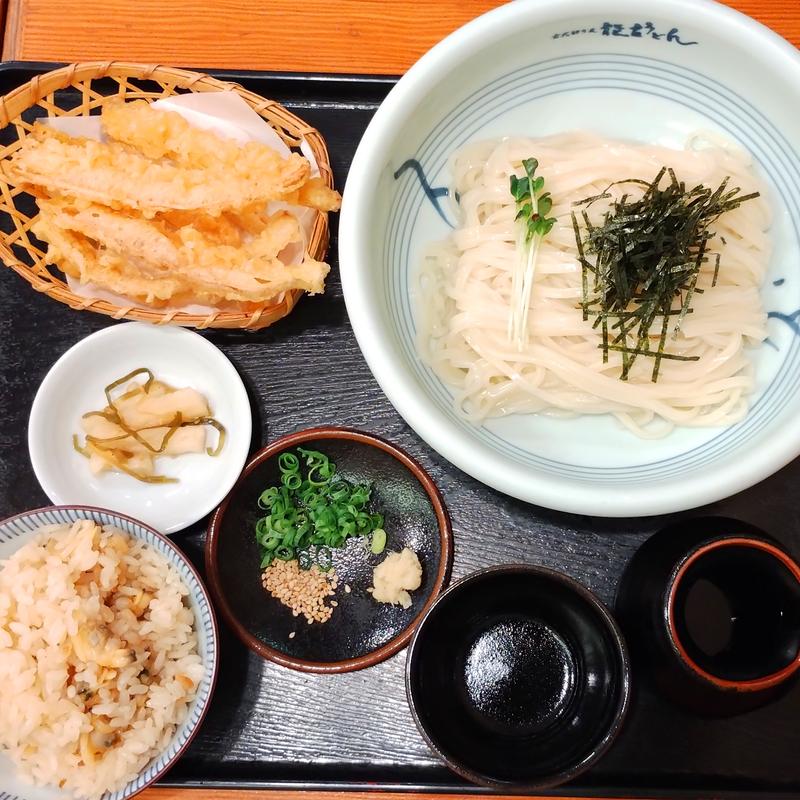あさり飯セット(能古うどん 長尾本店)