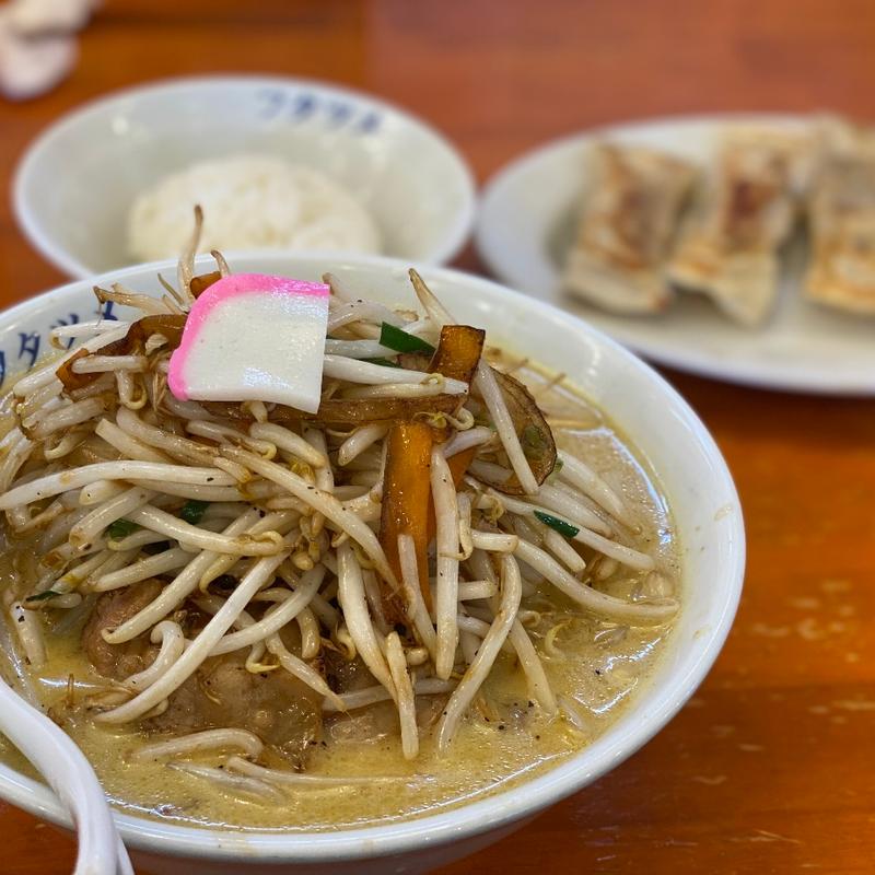 濃厚カレータンメン(極濃湯麺フタツメ 前橋店)