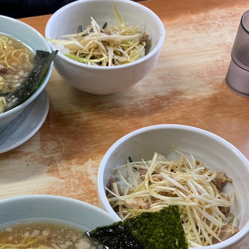 セットネギ丼(ラーメンショップ戸田店)