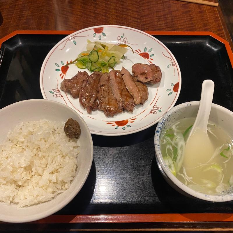 上たん焼き定食(120g)(牛たん焼き仙台辺見)