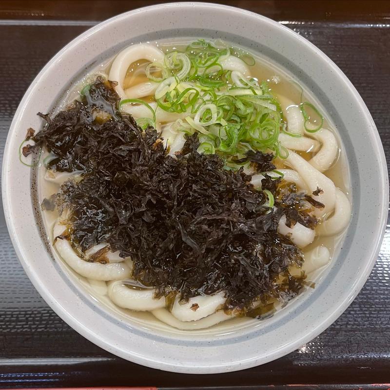 岩のりうどん(かのや 新橋店)