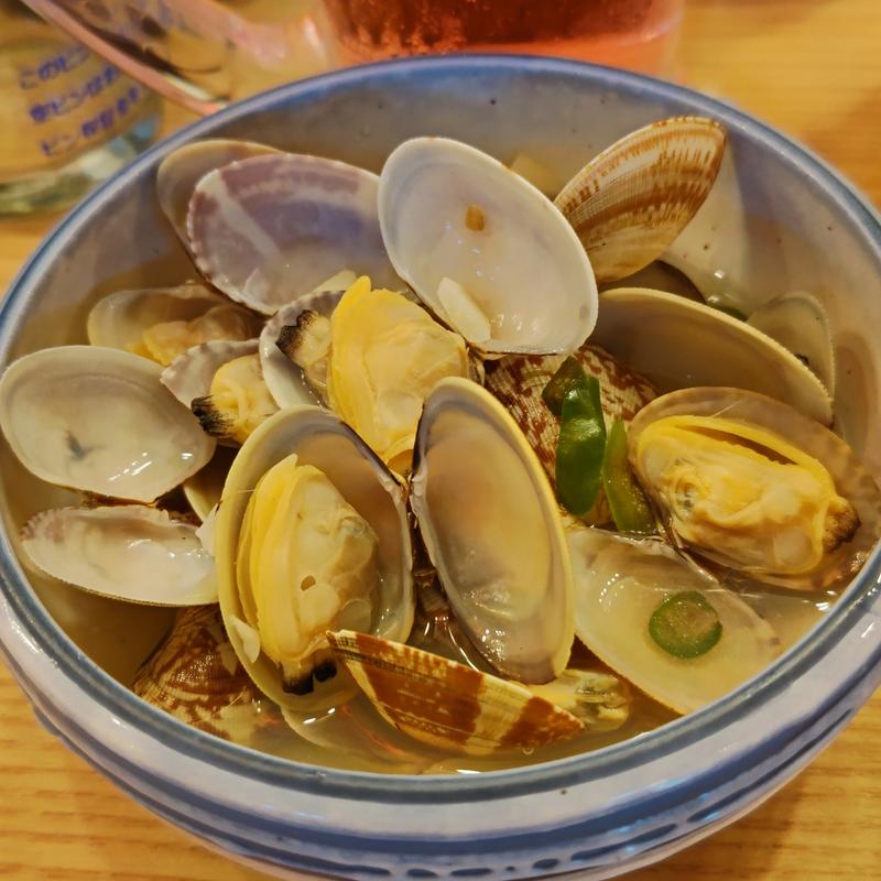 あさりペペロンチーノ(立呑み晩杯屋 桜木町ぴおシティ店)