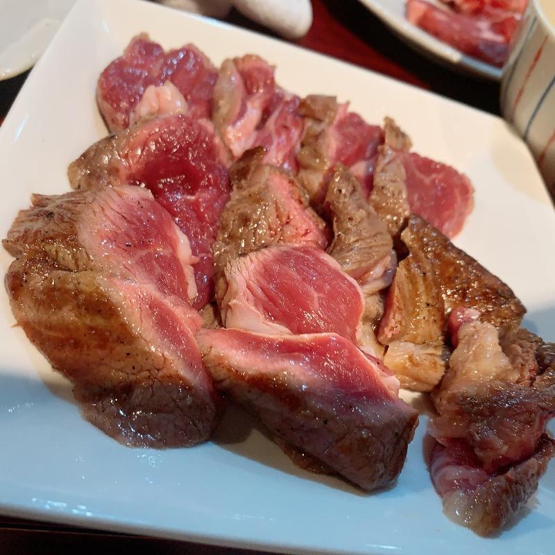 ラムチャック厚切りステーキ塩味(大一)