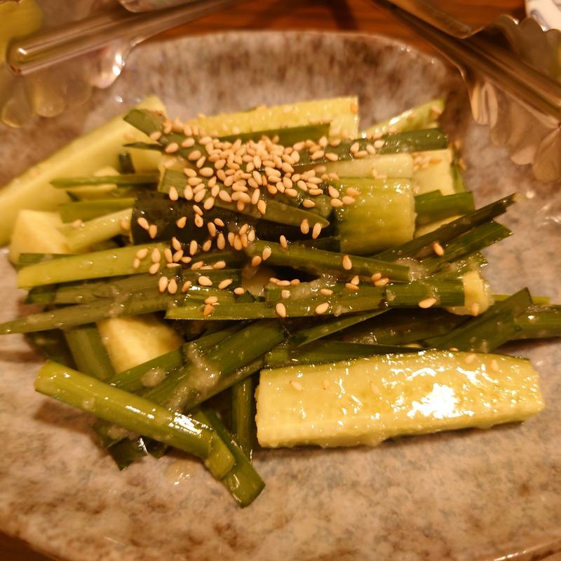 にんにくニラきゅう(呑み食い屋 わ)