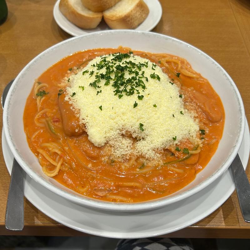 復刻!ナポリタン（生めん大盛）(スパゲティー専科 はらっぱ 高崎東口店)