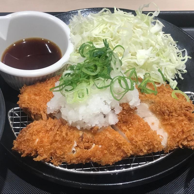 鬼おろしささみかつ定食(松のや 上板橋店 )