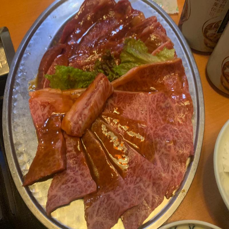 カルビ　ロース(焼肉 一力 （ヤキニク イチリキ）)