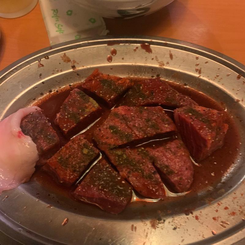 ヒレ角切(焼肉 一力 （ヤキニク イチリキ）)
