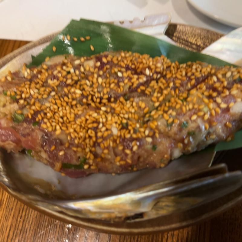 じまんのかつおのなめろう(門土庵 )