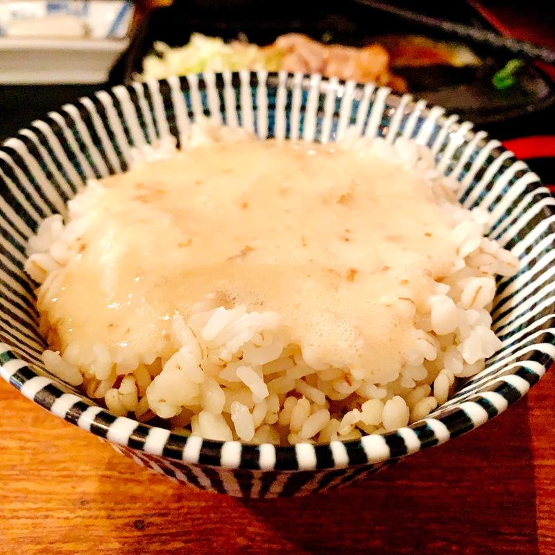 麦ご飯&とろろ(ランチのセット)(裏恵比寿 自然生村)