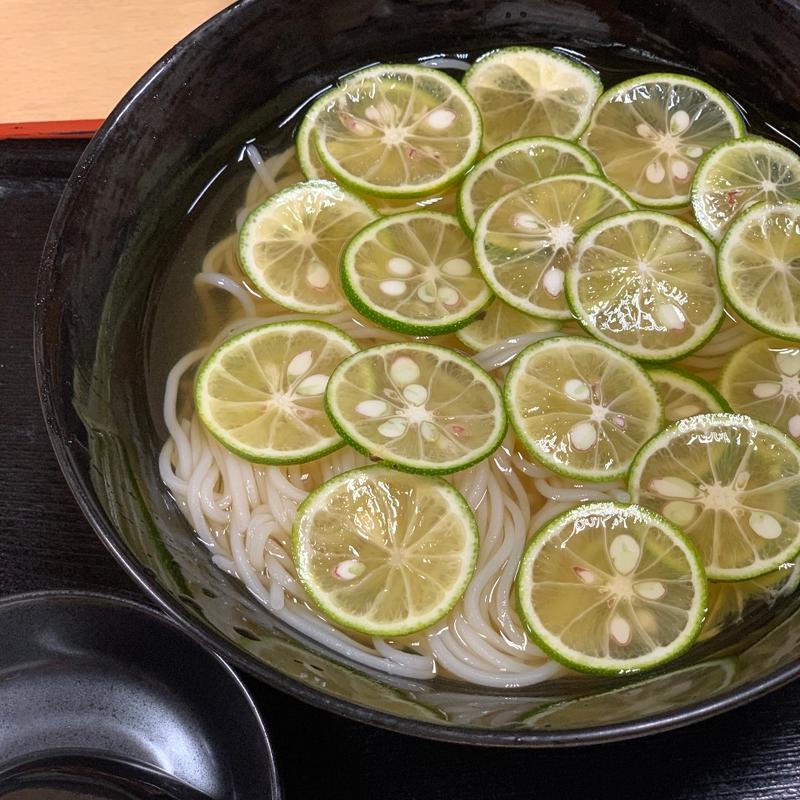 すだちそば(二滝そば)