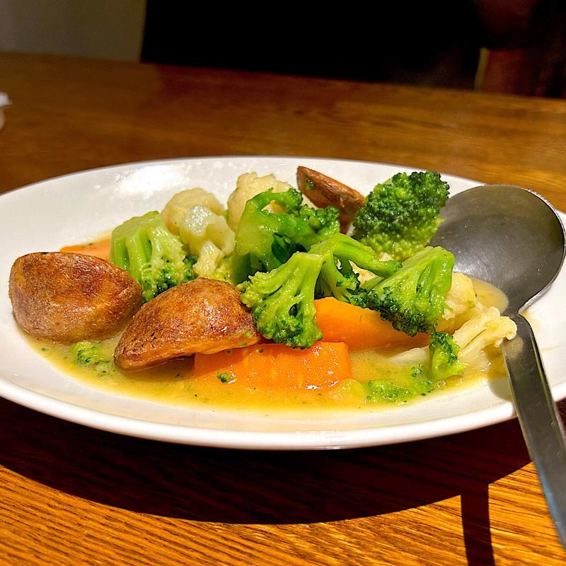 温野菜のバター風味 揚げポテト添え(カプリチョーザ ザ・モール仙台長町店 )