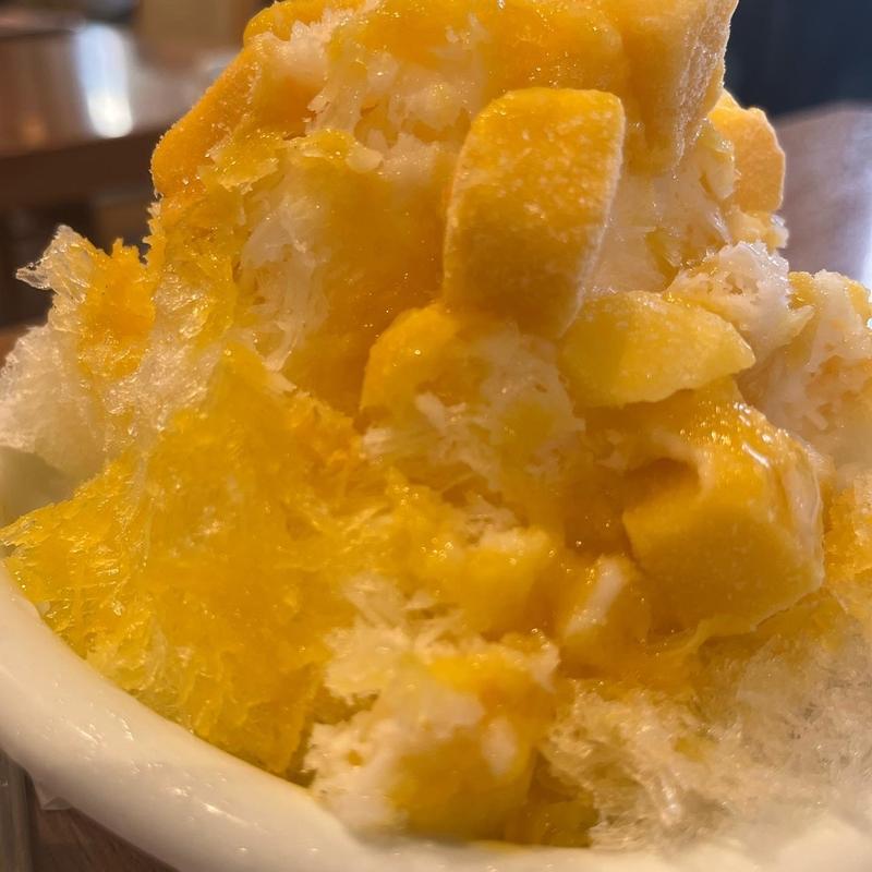 かき氷マンゴー(ココス 東淀川店)