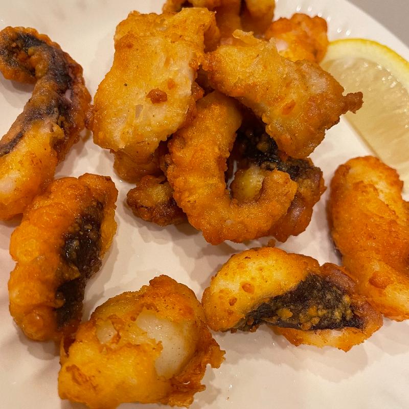 タコの唐揚げ(小平天然温泉テルメ小川)