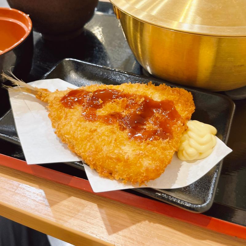 アジフライ(1ヶ) (ゆで太郎 西五反田店 （ゆでたろう）)