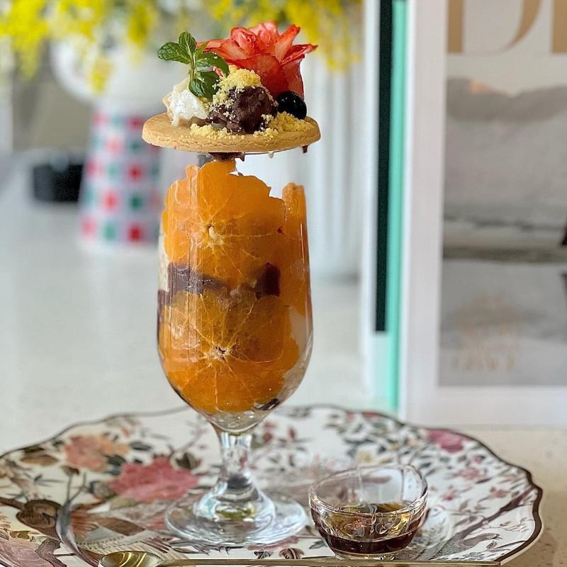 ヴィーガンパフェ(CAFE attmos. 【カフェアットモス】)