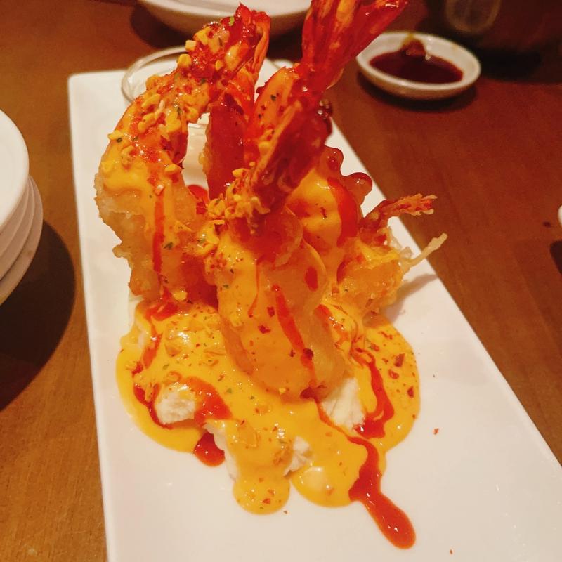 海老のチリマヨwith温玉(神楽坂 椿々 )