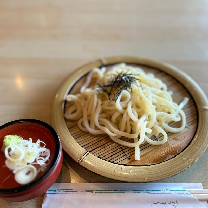 ざるうどん(篝火の湯 緑水亭 （かがりびのゆ りょくすいてい）)