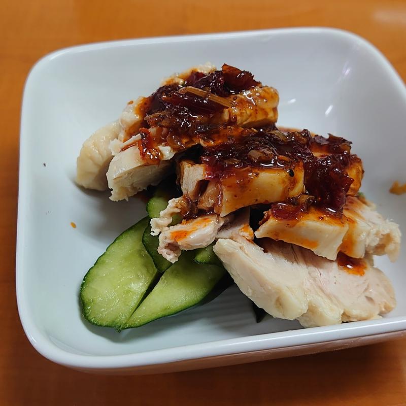 四川風よだれ鶏(餃子とビール屋 )