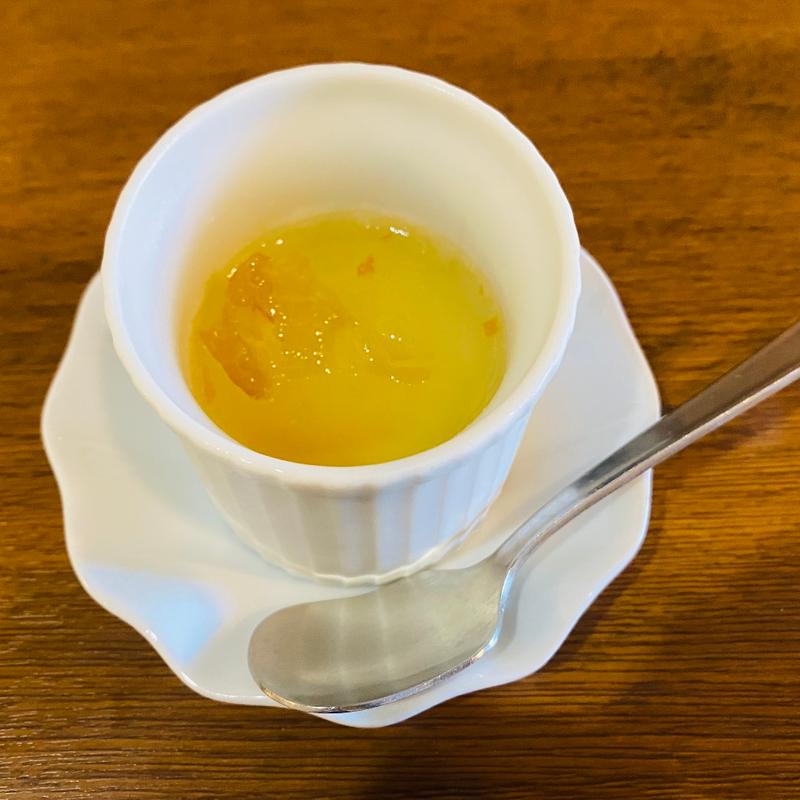 ゆずゼリー(日本料理 仕出し やま十)