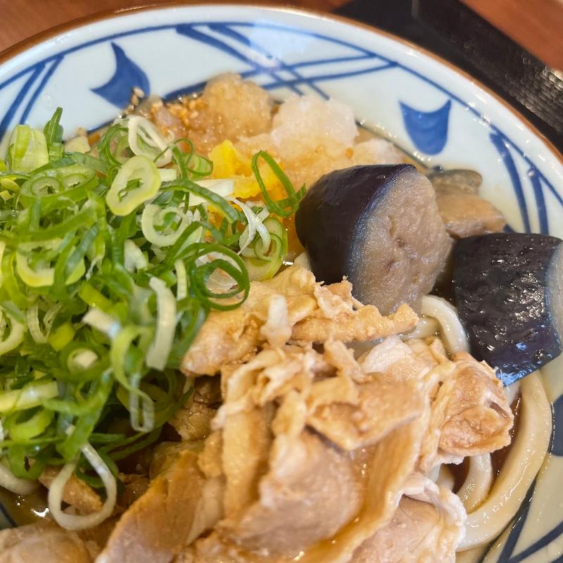 鬼おろし豚しゃぶぶっかけうどん(丸亀製麺三木)