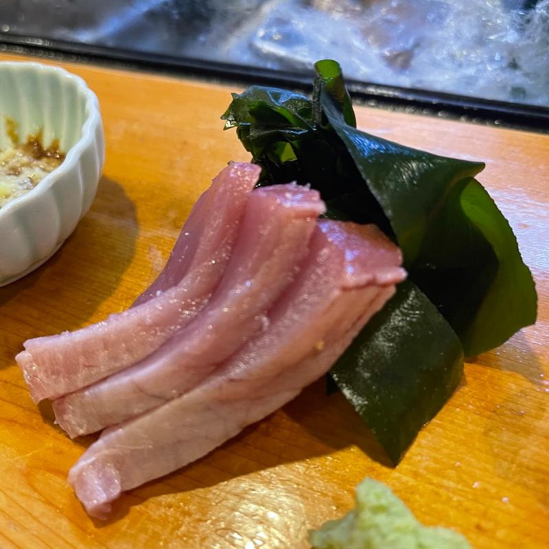 カツオ腹身刺し身(千成寿司 玉姓町支店 )