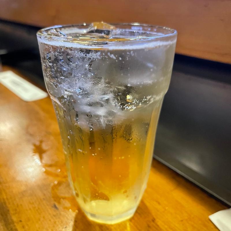 黒霧島ソーダ割り(千成寿司 玉姓町支店 )