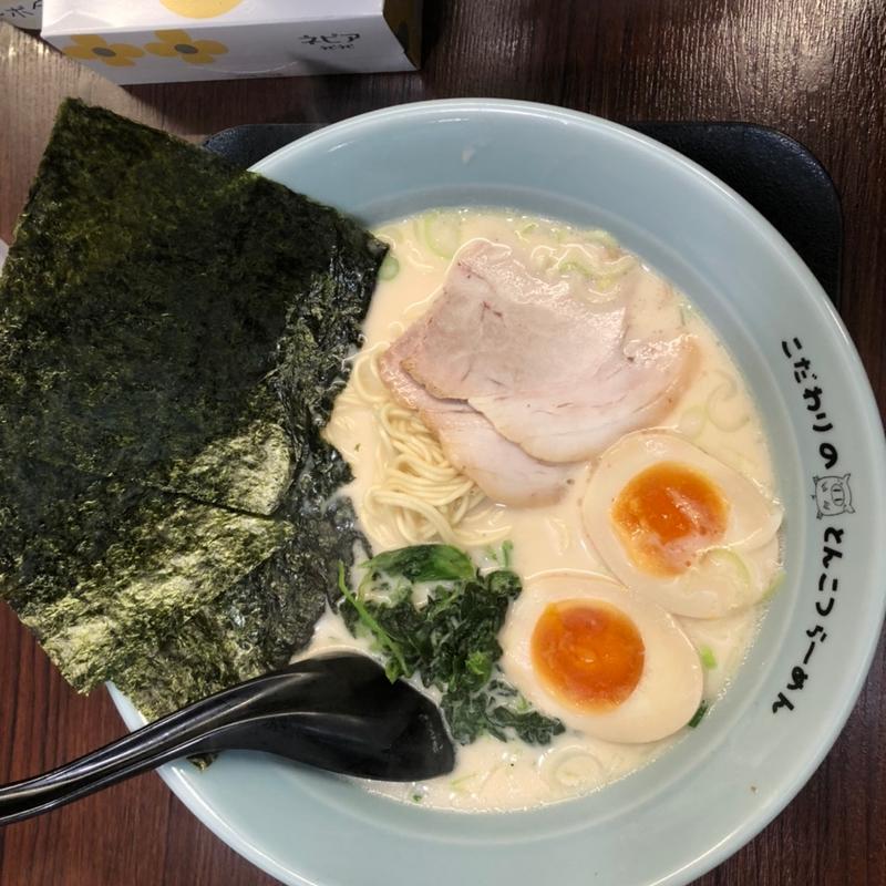 とんこつラー塩味(とんこつらーめん佐々木家 盛岡南店)