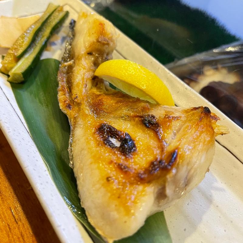 カンパチのカマ塩焼き(千成寿司 玉姓町支店 )