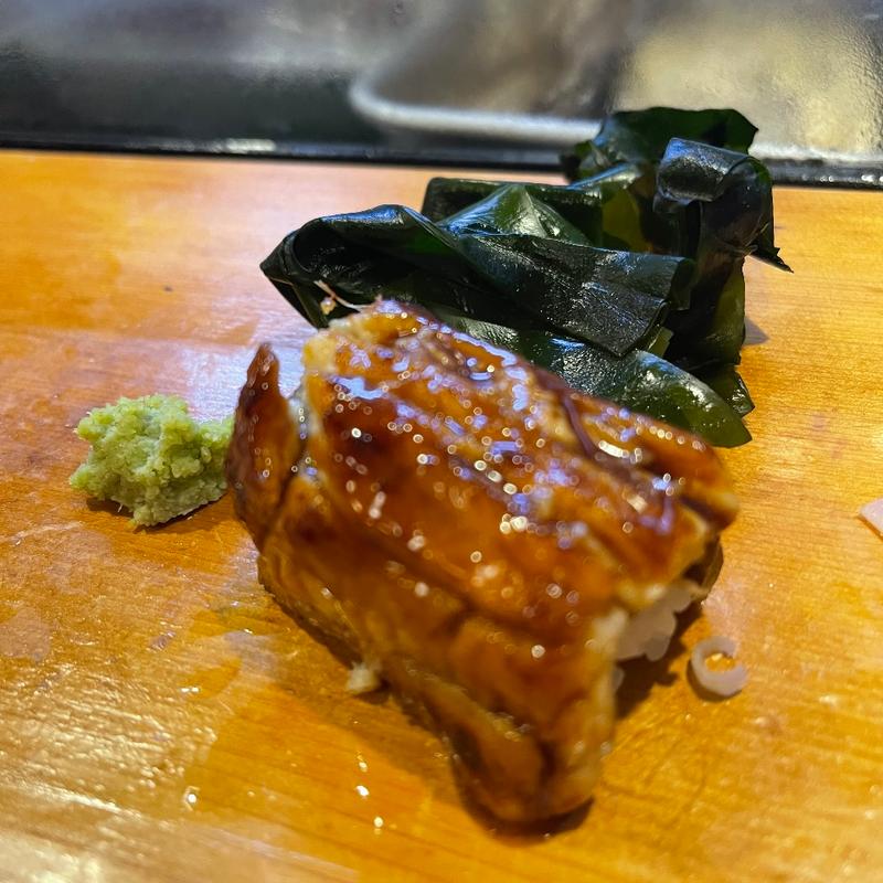 蒸しアナゴ(千成寿司 玉姓町支店 )