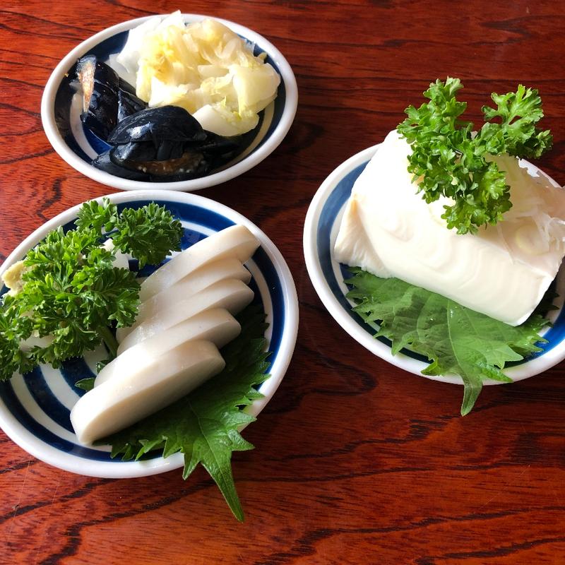 お通し(そば処 山)