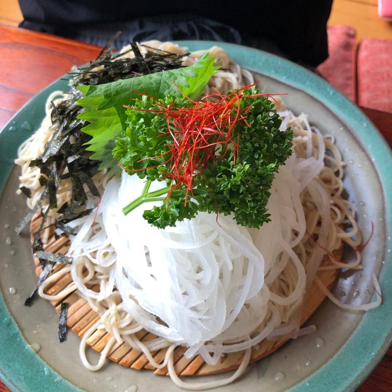 ざる大根そば(そば処 山)