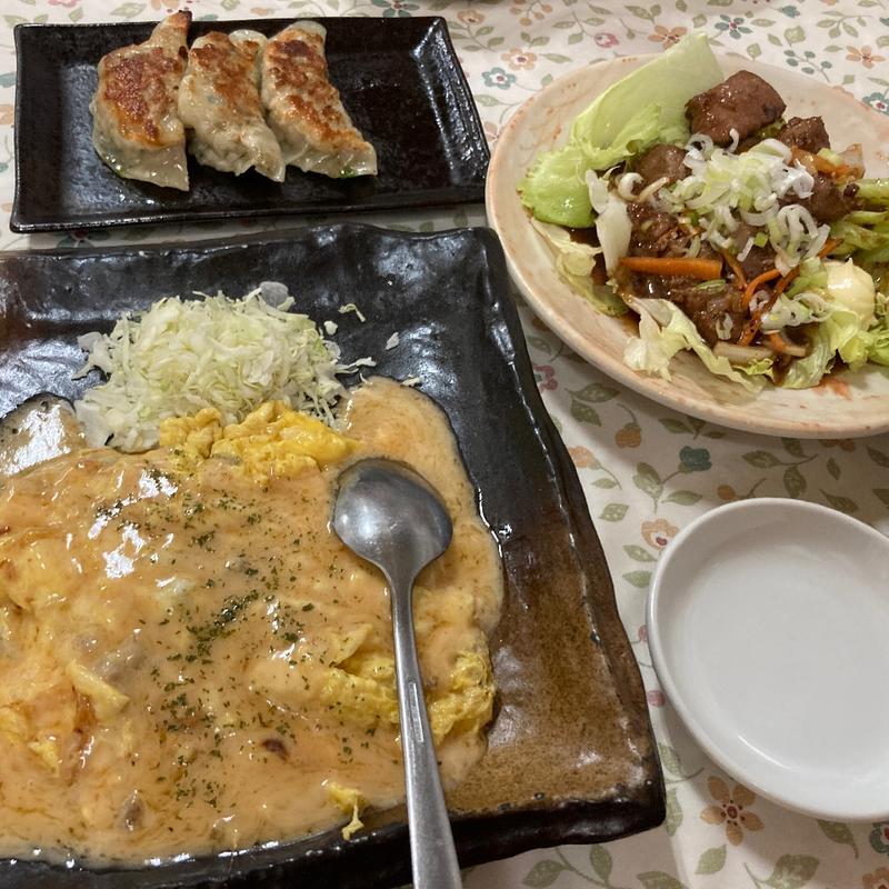 とろ玉マヨネーズ(中華居酒屋 平家)