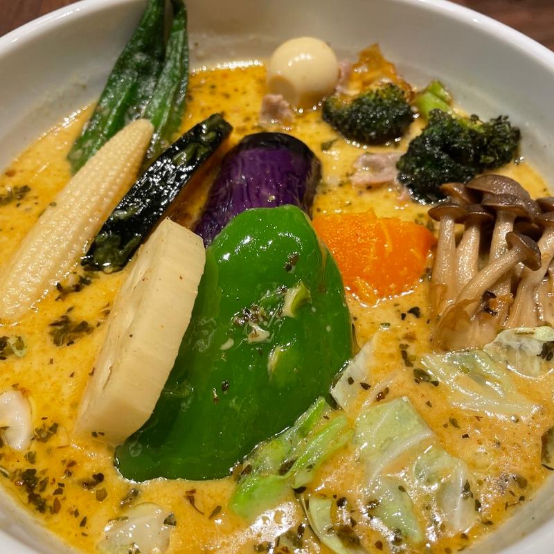 ラムシャブ野菜カレー(SOUP CURRY KING ゲートウェイ店)