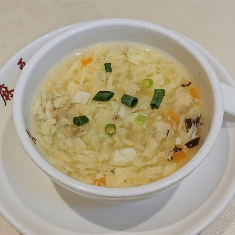 玉子野菜スープ(四川料理 麻哥)