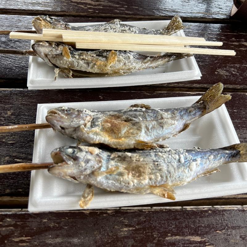 ますの塩焼き( ホテル一乃館　フィッシングパーク )