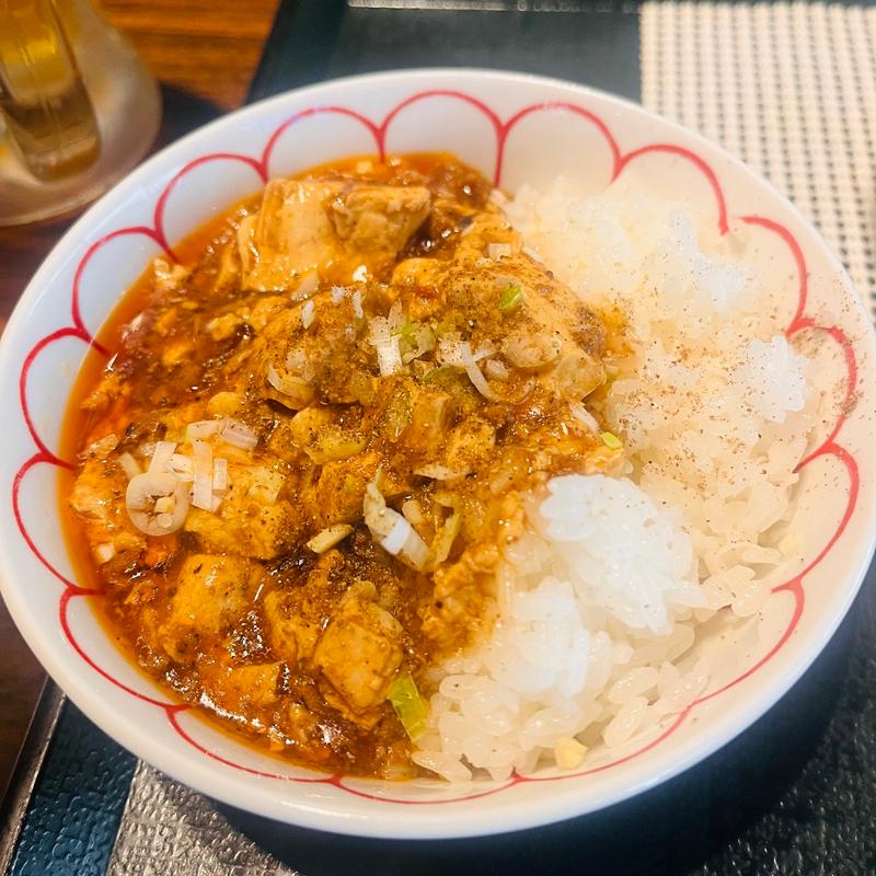 麻婆丼(黒龍天神樓 （コクリュウテンジンロウ）)