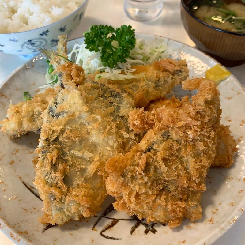 とある揚魚から揚げetc定食(たまや食堂)