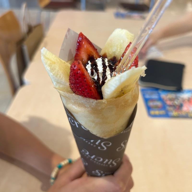 バナストショコラ(クレープリーカフェ シュクレ)