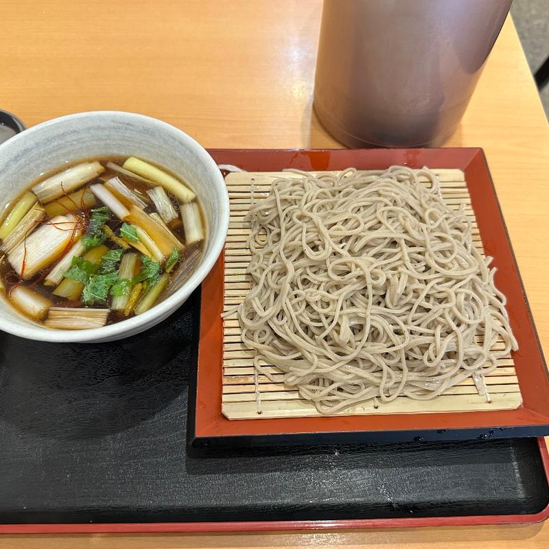 鴨汁つけそば(瀬谷そば)