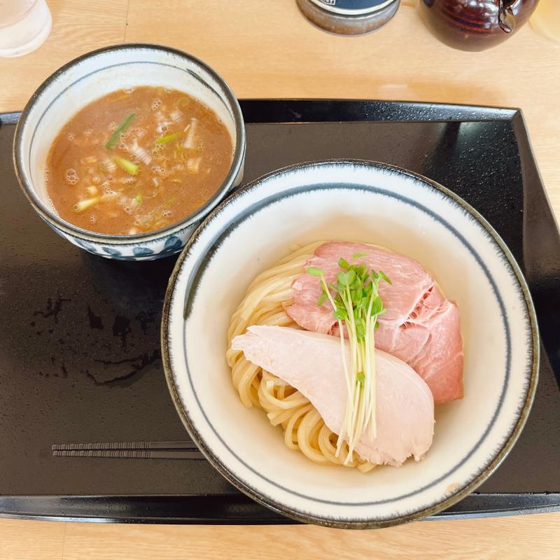 鶏魚介のつけ麺(つけ麺いな月)