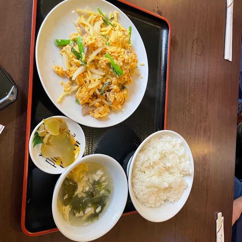 本日の日替わりランチ(新台北菜館)