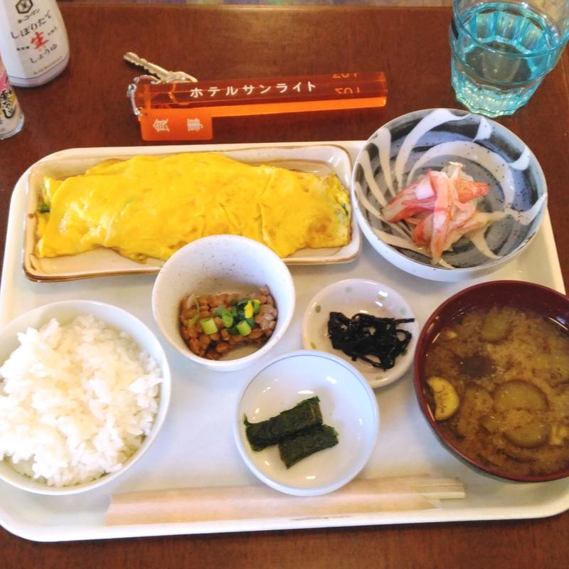 朝食(ホテル サンライト )