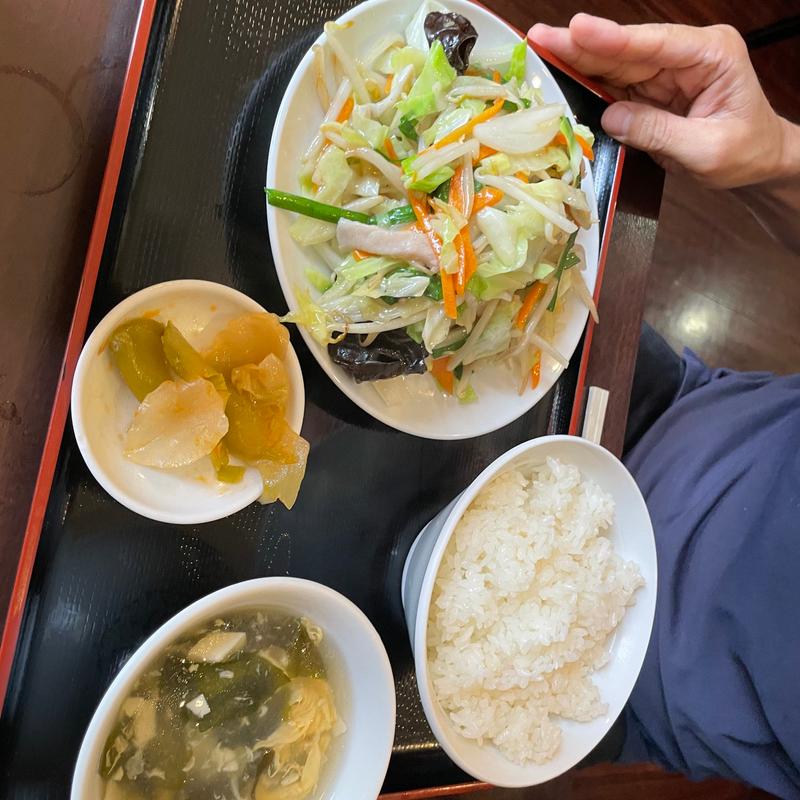 五目野菜炒め(新台北菜館)